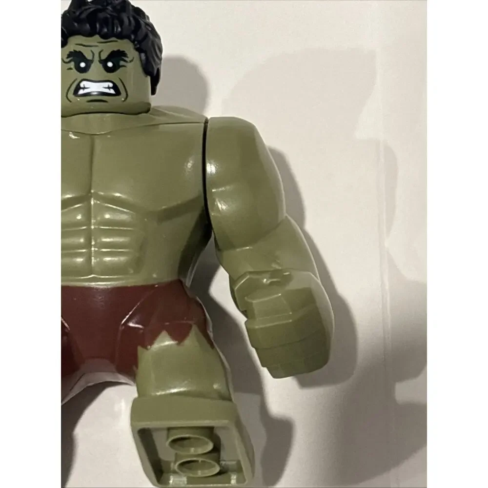 Lego Hulk Minifigure #sh1138 Giant / Reddish Brown Pants Set #76350 Brand New